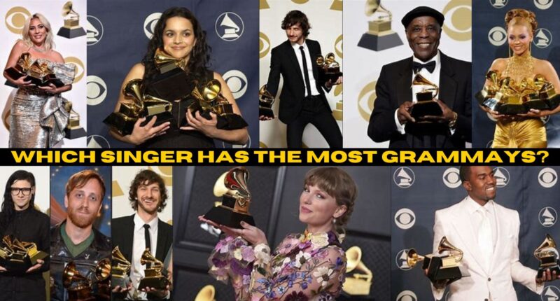 Which Singer Has the Most GRAMMAYs